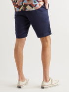 NN07 - Seb Lyocell Drawstring Shorts - Blue