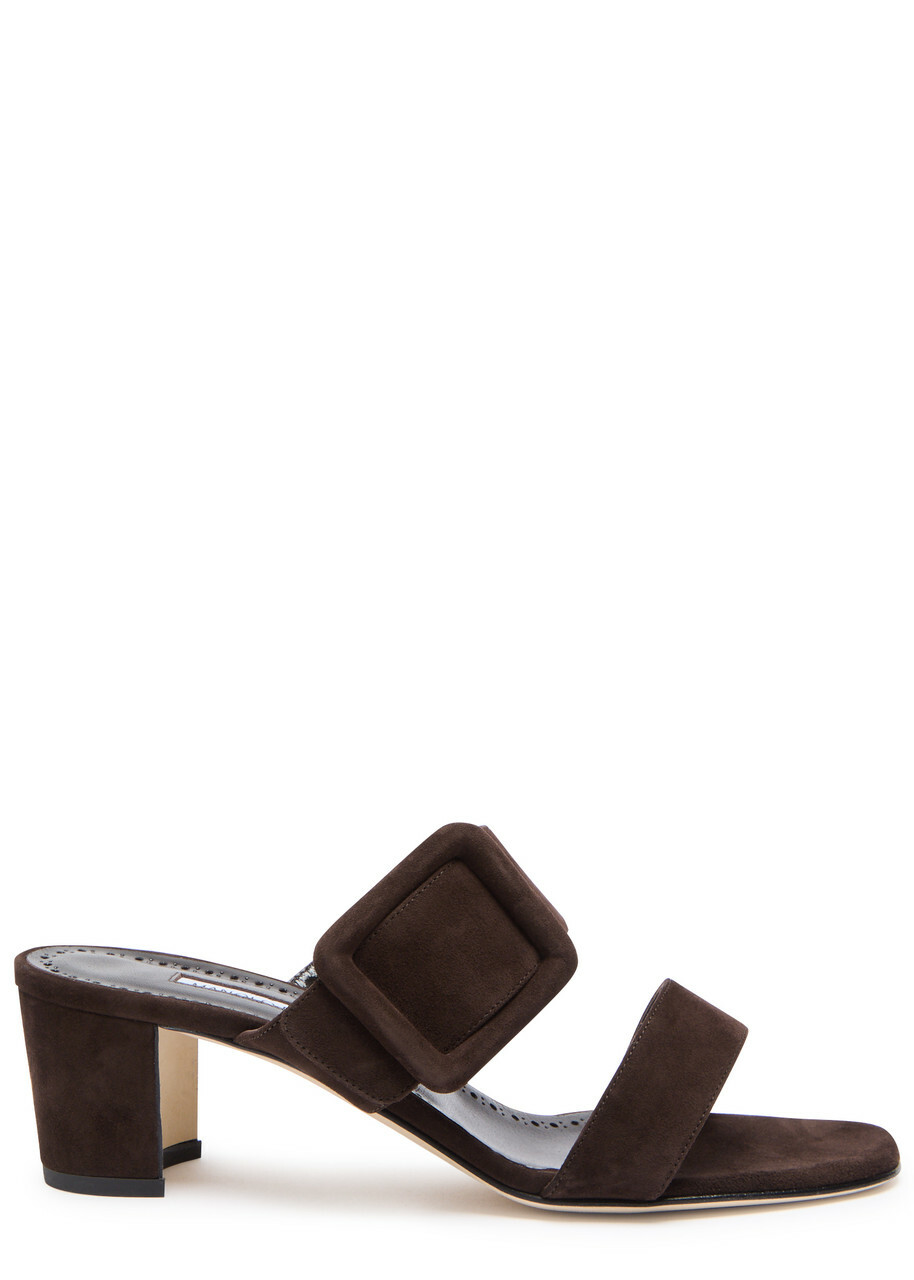 上品☆MANOLO BLAHNIK Thalusa 10 leather sandals MANOLO BLAHNIK Thalusa leather sandals | NET-A-PORTER