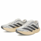 Adidas Men's Adizero Evo SL Exo Sneaker in White/Utility Black/Grey