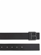 BALMAIN - 3.5cm Leather Belt