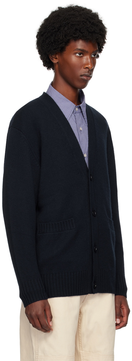 LISA YANG Navy Wilson Cardigan