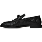 Bottega Veneta Black Astaire Loafers