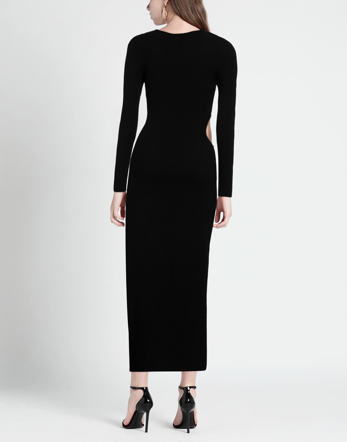 Aeron Womens Maxi dress in Black