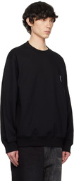 WOOYOUNGMI Black Back Logo Sweatshirt