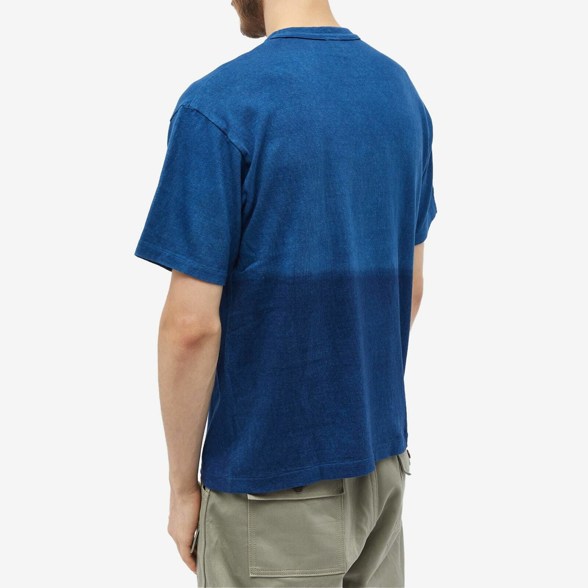 Human Made Men's Ningen-sei Capsule Dyed T-Shirt in Indigo Human Made