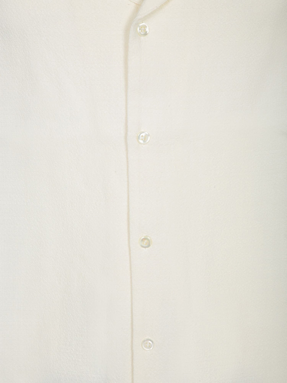 Séfr White Crepe Shirt