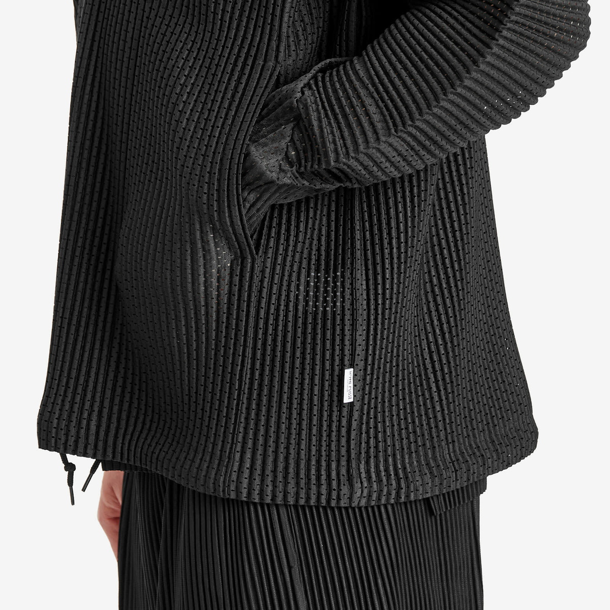 HOMME PLISSÉ ISSEY MIYAKE コーチジャケット ブラック Homme Plissé Issey Miyake - Coach Jacket - Black | T.T.O.O