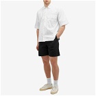 MHL by Margaret Howell Men's Short Sleeve Flat Pocket Shirt in White