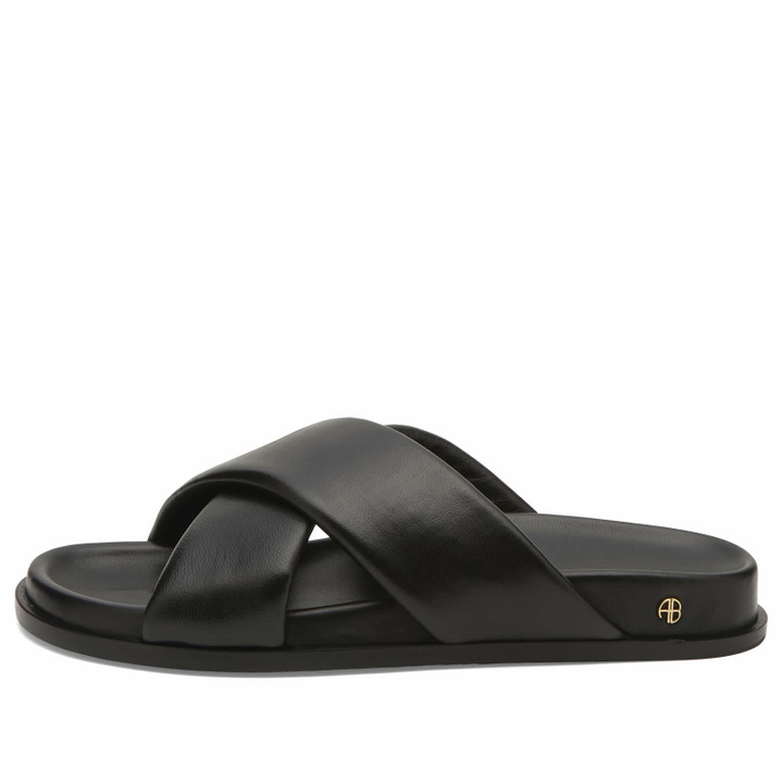 Photo: Anine Bing Women's Emi Slides in Black