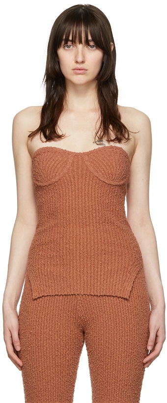 Photo: Helmut Lang SSENSE Exclusive Brown Camisole