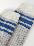 Thunders Love - Saturday Striped Cotton-Blend Socks