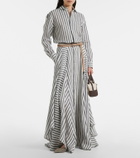 Ralph Lauren Collection Capri striped linen shirt