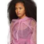 Chika Kisada Pink Tulle Twist Blouse