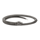 Gucci Silver Gucci Garden Snake Bracelet