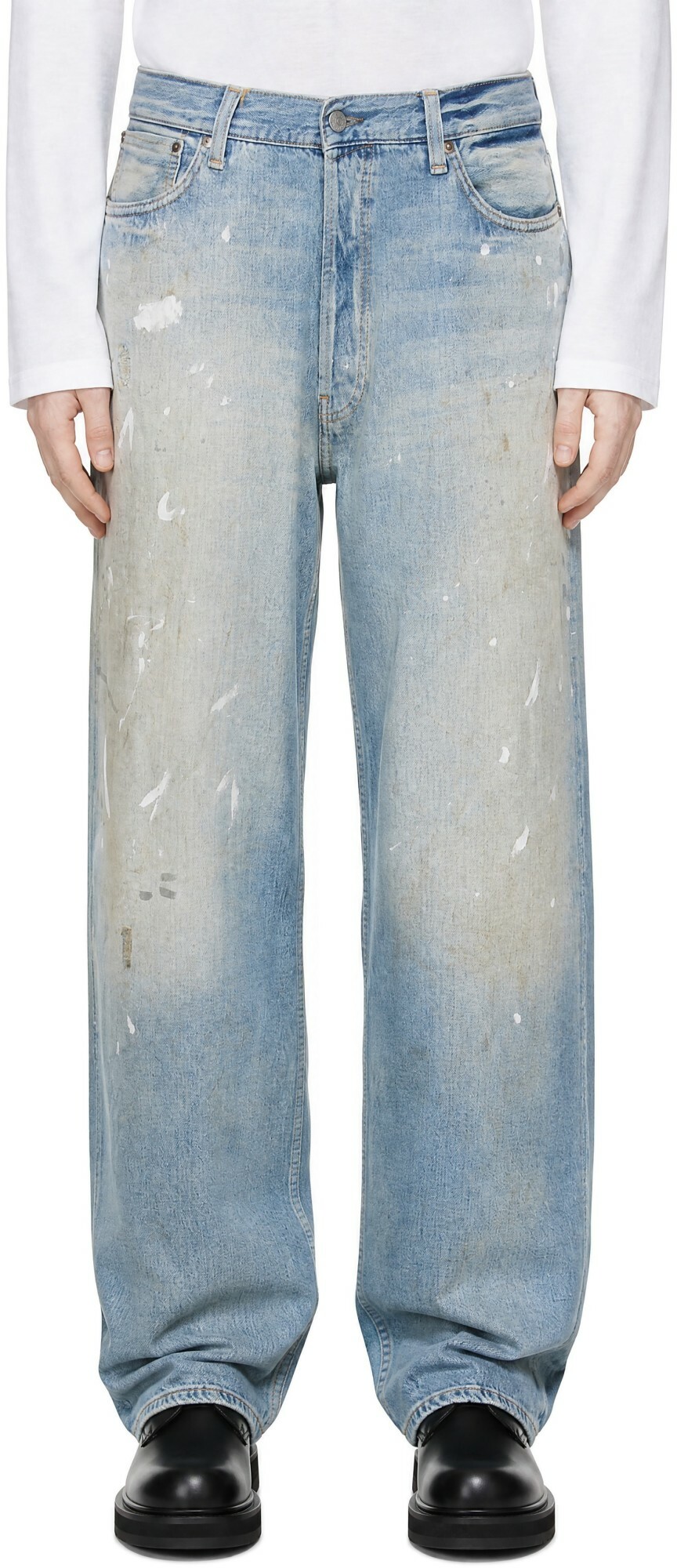 Acne Studios Blue Loose Fit 2023 Jeans
