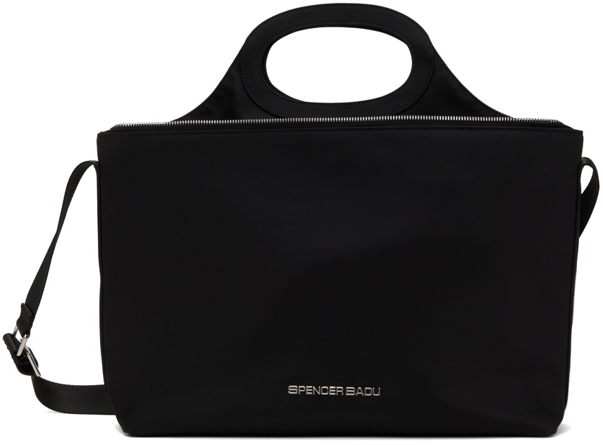 SPENCER BADU Black Large 2-IN-1 Bag
