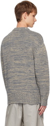 NORSE PROJECTS Blue & Beige Rasmus Sweater