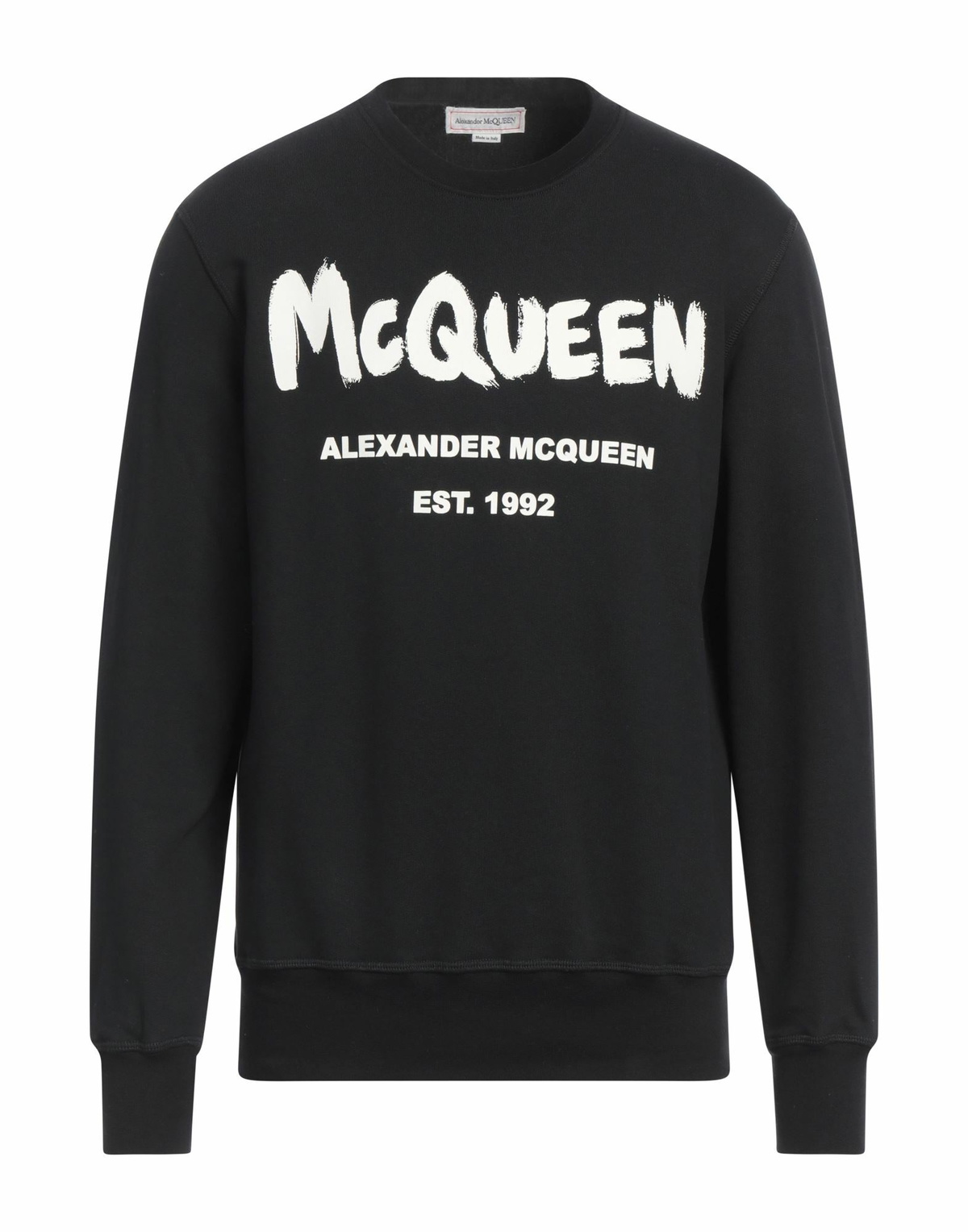 Mcqueen Mens Sweatshirt in Black