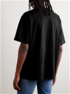 JW Anderson - Printed Cotton-Jersey T-Shirt - Black
