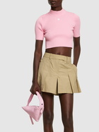 COURREGES - The One Leather Shoulder Bag