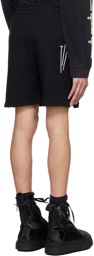 RtA Black Clyde Shorts