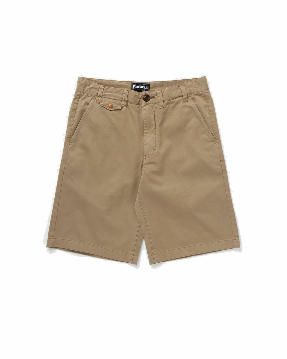 Photo: Barbour Neust Twill Sh Beige - Mens - Casual Shorts