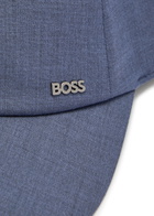 Boss Logo Wool cap - Navy - One Size