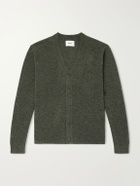 NN07 - Gavin 60073 Bouclé Wool-Blend Cardigan - Green