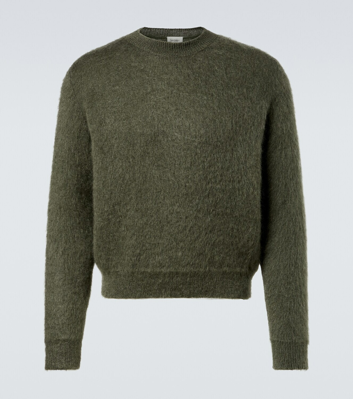 Saint Laurent Mohair and wool-blend sweater