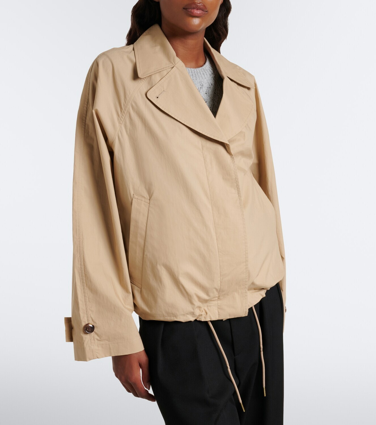 Varley Petra cotton poplin jacket