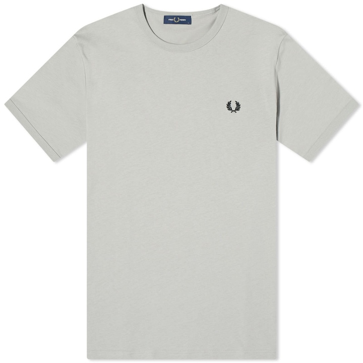 Photo: Fred Perry Men's Ringer T-Shirt in Limestone
