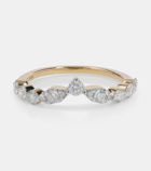Stone and Strand Muse Tiara 10kt gold ring with diamonds