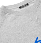 Balmain - Logo-Print Loopback Cotton-Jersey Sweatshirt - Men - Gray