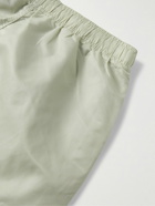FEAR OF GOD ESSENTIALS - Logo-Appliquéd Straight-Leg Taslan Nylon Shorts - Green