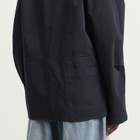 MM6 Maison Margiela Men's Cotton Workwear Jacket in Blue