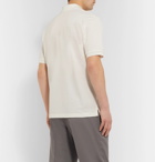 The Row - Noel Cotton-Piqué Polo Shirt - Off-white