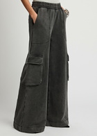 Represent Monster Cotton Cargo Sweatpants Dark Grey