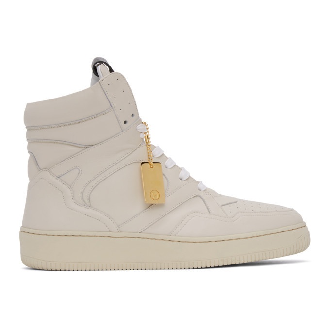 Photo: Human Recreational Services Off-White Mongoose High-Top Sneakers