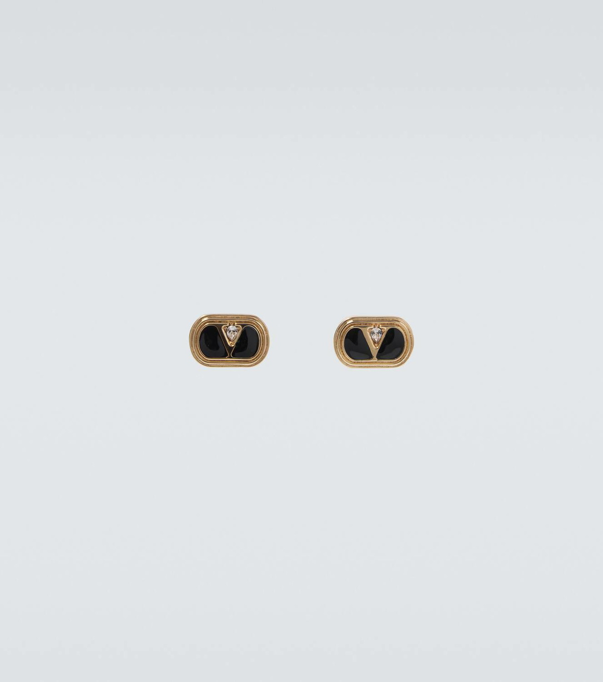 Valentino Garavani VGold embellished earrings