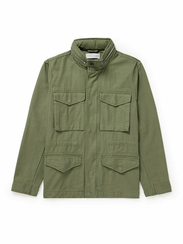 Photo: Outerknown - Voyager Organic Cotton Field Jacket - Green