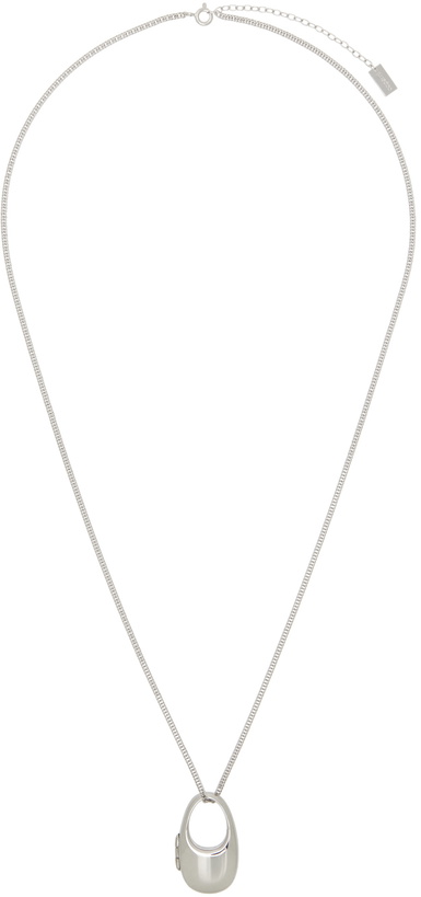 Photo: Coperni Silver Locket Necklace