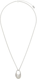 Coperni Silver Locket Necklace