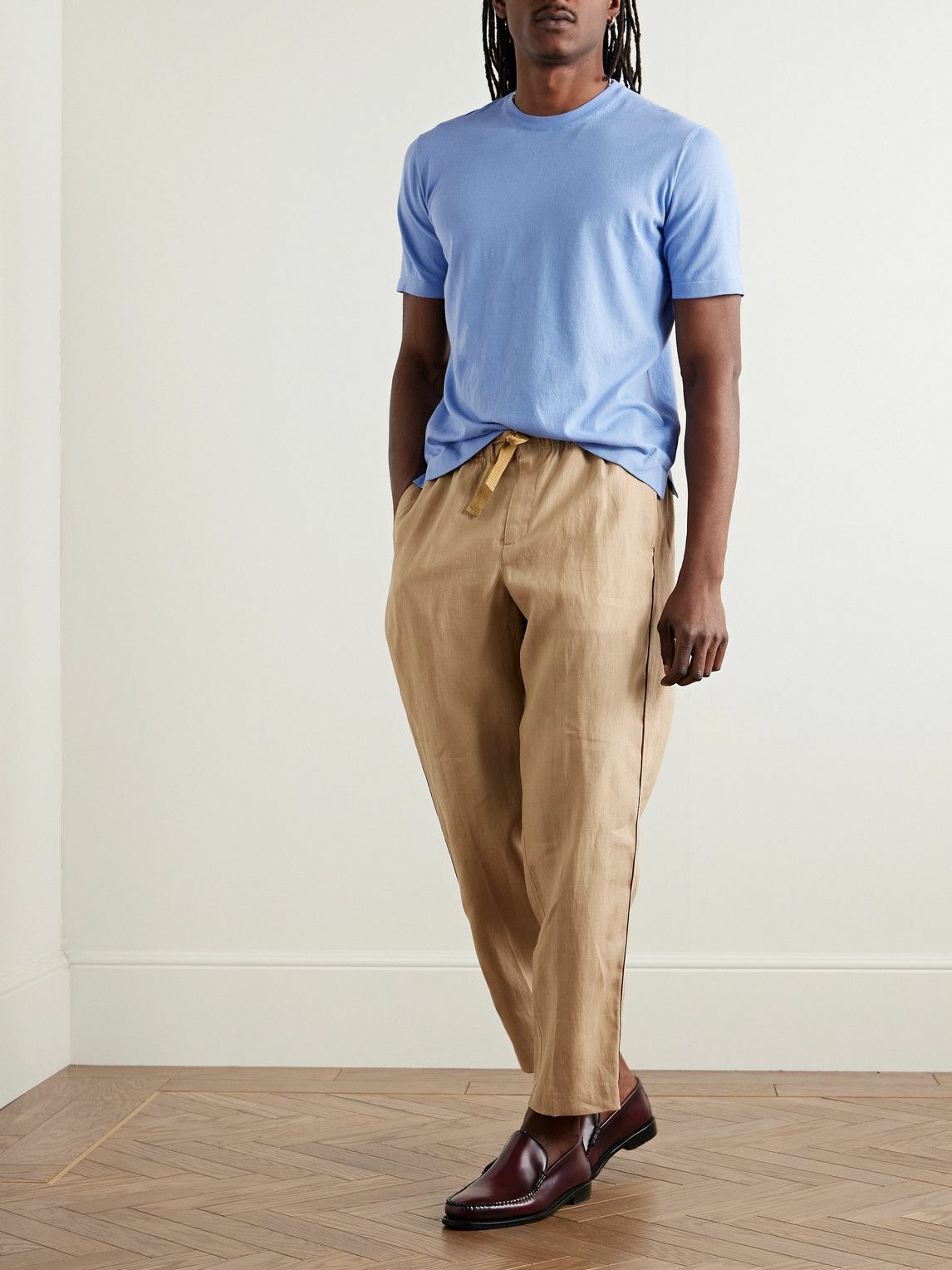 PIACENZA 1733 - Cotton T-Shirt - Blue