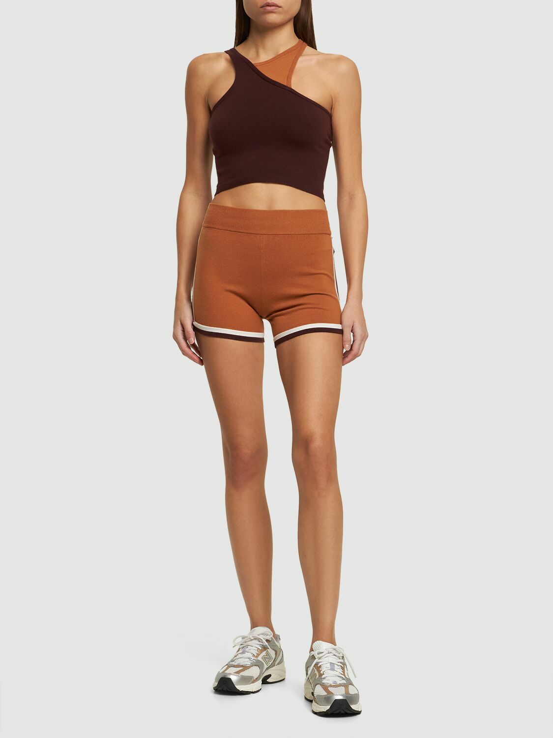 NAGNATA Retro High Waist Shorts