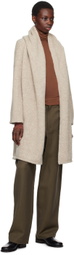 Lauren Manoogian Taupe Capote Coat
