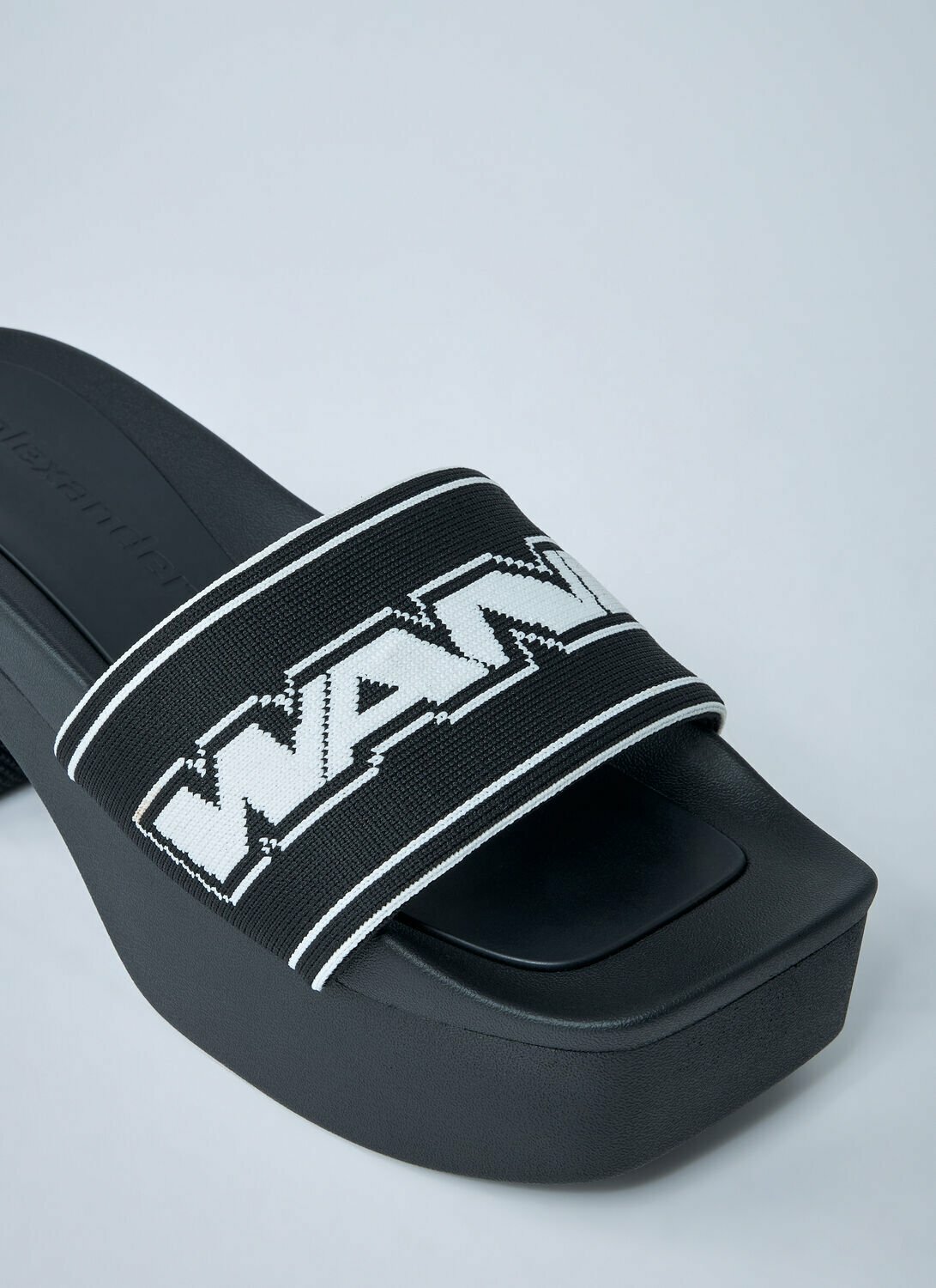Alexander Wang Logo Motif Platform Sandals