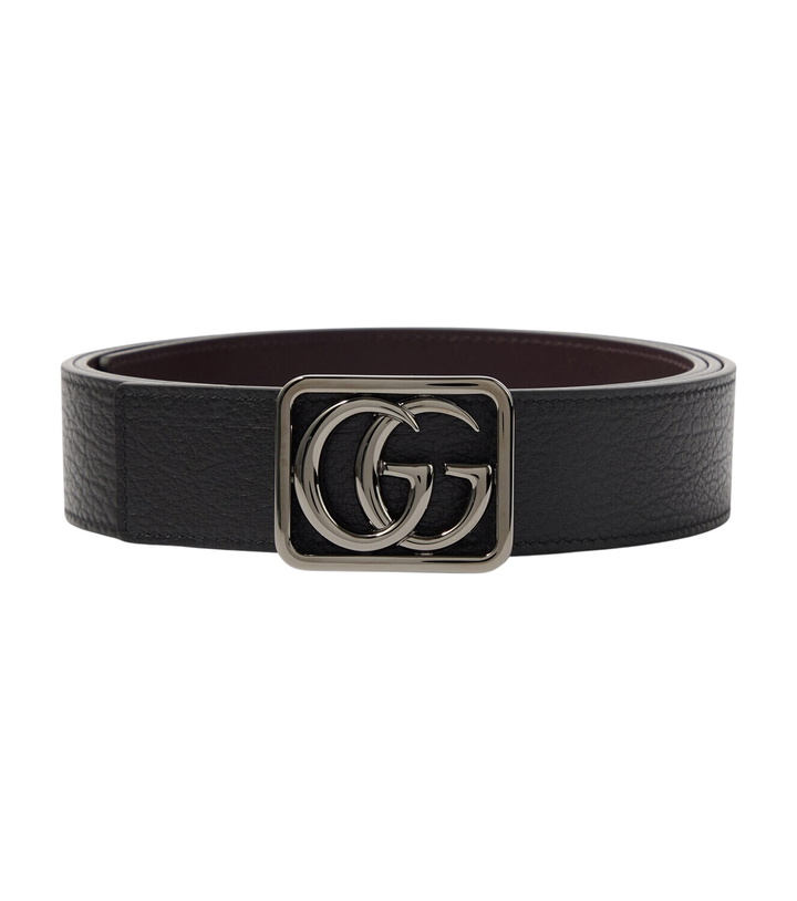 Photo: Gucci Double G reversible leather belt