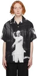 WACKO MARIA Black Silence Of The Lambs 'Guilty Parties' Short Sleeve Shirt