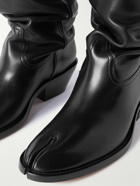 Maison Margiela - Tabi Split-Toe Leather Western Boots - Black