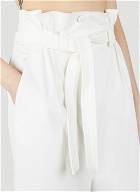 Max Mara - Nigella Tie Fastening Pants in White